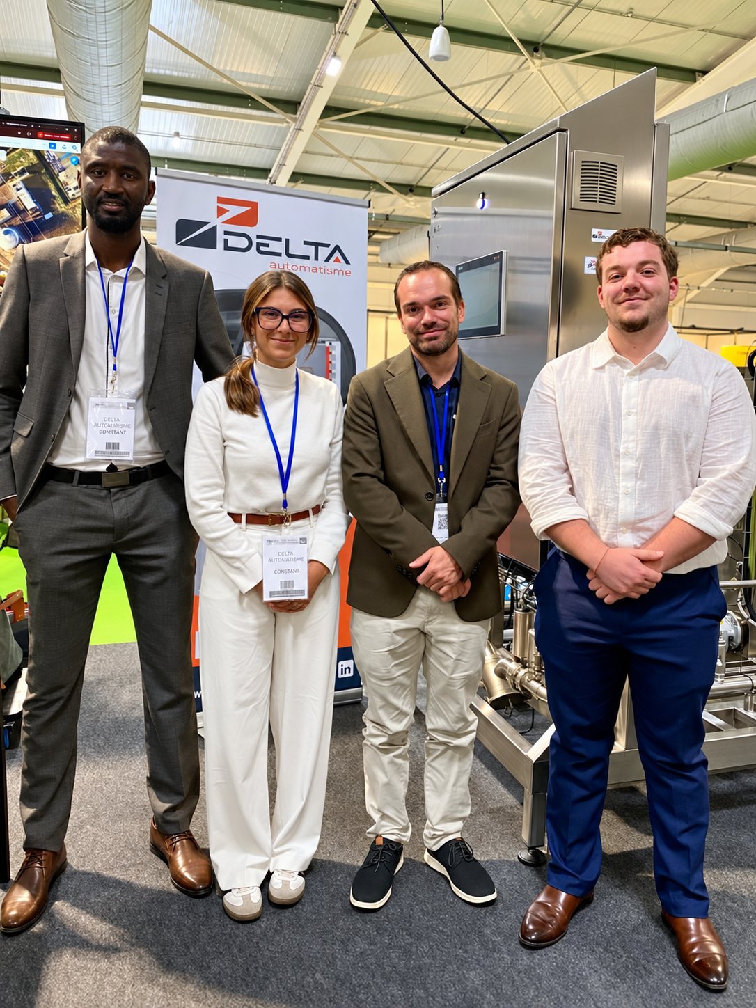 Échanges sur le stand de Delta Automatisme à InterSud 2025